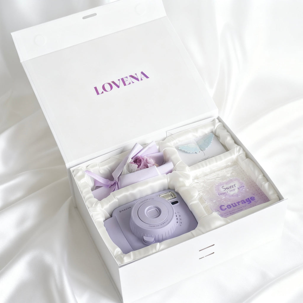 Purple Camera Box