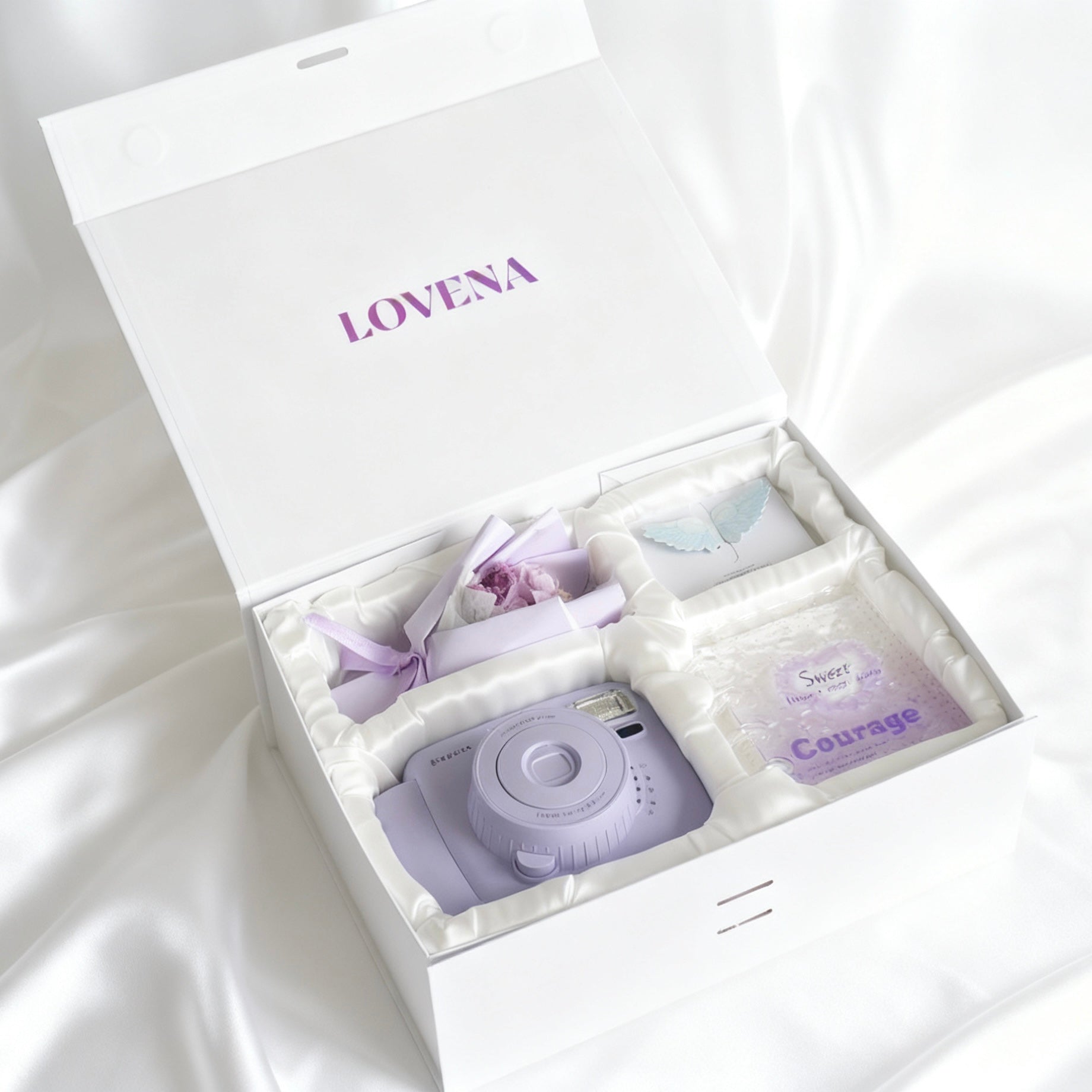 Purple Camera Box
